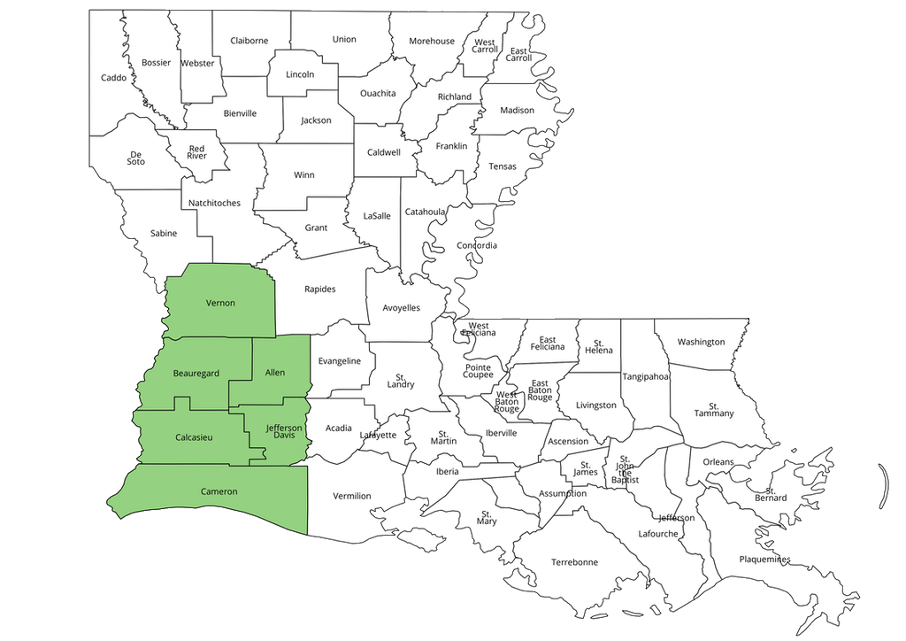 Louisiana Maps - Louisiana Master Naturalist